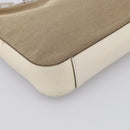 GUCCI Chain Shoulder Bag Canvas Beige Silver 001 3873 Auth hk4268-12