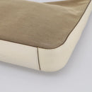 GUCCI Chain Shoulder Bag Canvas Beige Silver 001 3873 Auth hk4268-13
