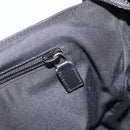 GUCCI GG Canvas Shoulder Bag Black Silver 145859 Auth hk4269A-21