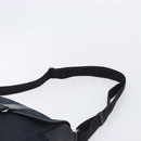 GUCCI GG Canvas Shoulder Bag Black Silver 145859 Auth hk4269A-8