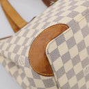LOUIS VUITTON Damier Azur Hampstead PM Tote Bag N51207 LV Auth hk4276-14