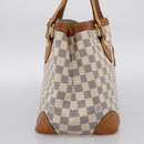 LOUIS VUITTON Damier Azur Hampstead PM Tote Bag N51207 LV Auth hk4276-4