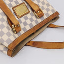 LOUIS VUITTON Damier Azur Hampstead PM Tote Bag N51207 LV Auth hk4276-7