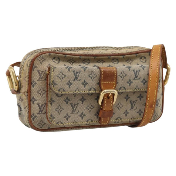 LOUIS VUITTON Monogram Mini Juliet MM Shoulder Bag Blue M92004 LV Auth hk4277