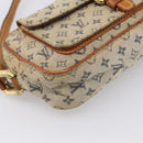 LOUIS VUITTON Monogram Mini Juliet MM Shoulder Bag Blue M92004 LV Auth hk4277-11
