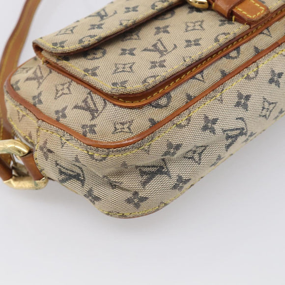 LOUIS VUITTON Monogram Mini Juliet MM Shoulder Bag Blue M92004 LV Auth hk4277