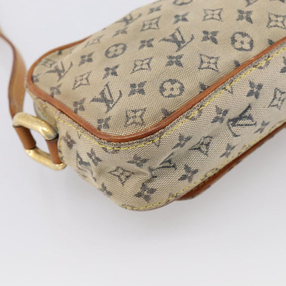 LOUIS VUITTON Monogram Mini Juliet MM Shoulder Bag Blue M92004 LV Auth hk4277