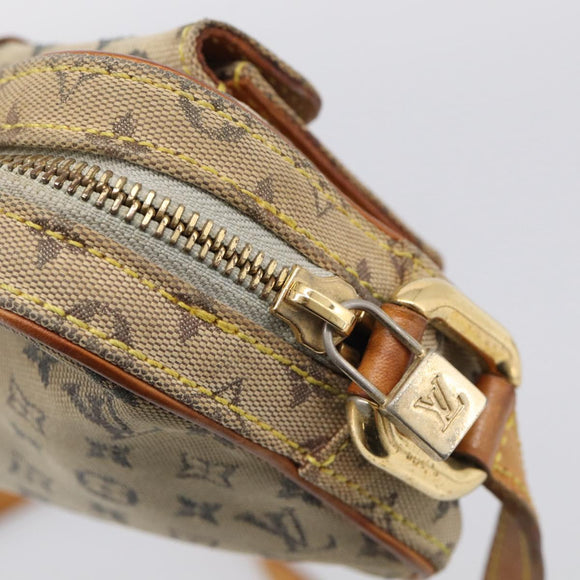 LOUIS VUITTON Monogram Mini Juliet MM Shoulder Bag Blue M92004 LV Auth hk4277