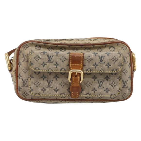 LOUIS VUITTON Monogram Mini Juliet MM Shoulder Bag Blue M92004 LV Auth hk4277