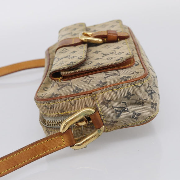 LOUIS VUITTON Monogram Mini Juliet MM Shoulder Bag Blue M92004 LV Auth hk4277