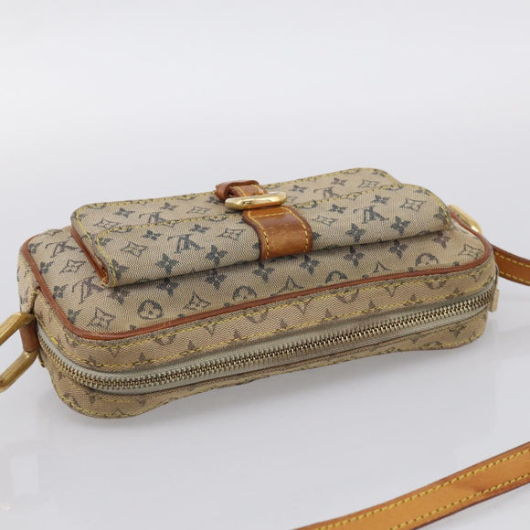 LOUIS VUITTON Monogram Mini Juliet MM Shoulder Bag Blue M92004 LV Auth hk4277