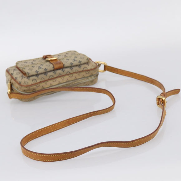LOUIS VUITTON Monogram Mini Juliet MM Shoulder Bag Blue M92004 LV Auth hk4277