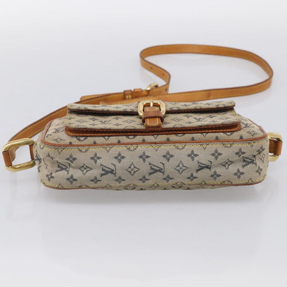LOUIS VUITTON Monogram Mini Juliet MM Shoulder Bag Blue M92004 LV Auth hk4277