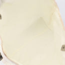 Bottega Veneta Intretti Tote Bag Nylon White Auth hk4278-18