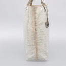 Bottega Veneta Intretti Tote Bag Nylon White Auth hk4278-4