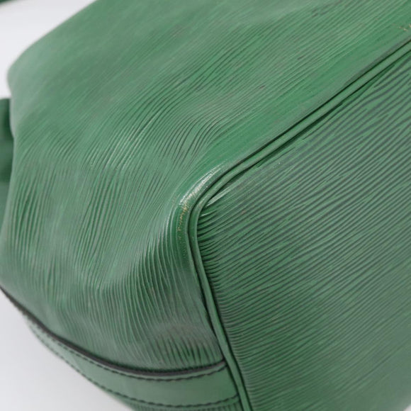 LOUIS VUITTON Epi Petit Noe Shoulder Bag Green M44104 LV Auth hk4279