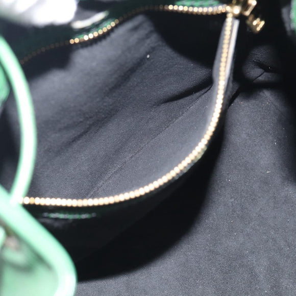 LOUIS VUITTON Epi Petit Noe Shoulder Bag Green M44104 LV Auth hk4279