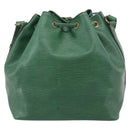 LOUIS VUITTON Epi Petit Noe Shoulder Bag Green M44104 LV Auth hk4279-3