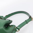LOUIS VUITTON Epi Petit Noe Shoulder Bag Green M44104 LV Auth hk4279-8