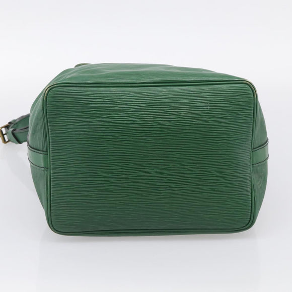 LOUIS VUITTON Epi Petit Noe Shoulder Bag Green M44104 LV Auth hk4279