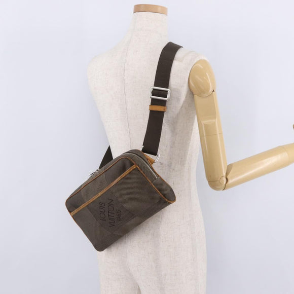 LOUIS VUITTON Damier Geant Acrobat Shoulder Bag Khaki M93619 LV Auth hk4281