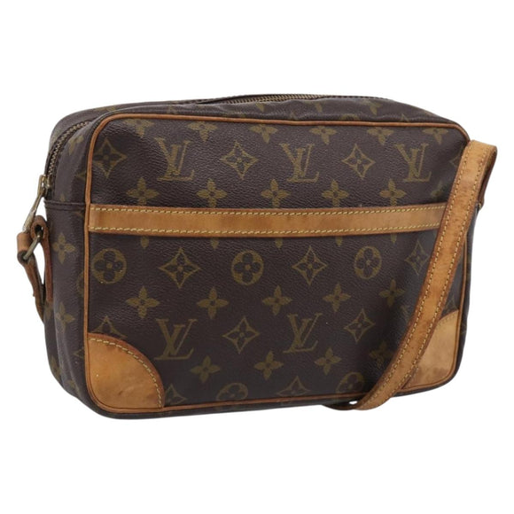 LOUIS VUITTON Monogram Trocadero 27 Shoulder Bag M51274 LV Auth hk4282