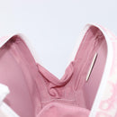 Christian Dior Trotter Canvas Pouch PVC Pink Silver Auth hk4287-19
