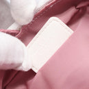 Christian Dior Trotter Canvas Pouch PVC Pink Silver Auth hk4287-21