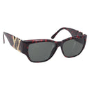 Saint Laurent Sunglasses Plastic Black Red Auth hk4290V-1