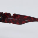 Saint Laurent Sunglasses Plastic Black Red Auth hk4290V-10