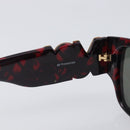 Saint Laurent Sunglasses Plastic Black Red Auth hk4290V-15