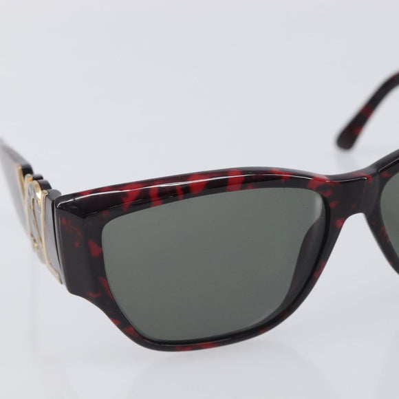 Saint Laurent Sunglasses Plastic Black Red Auth hk4290V