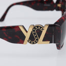 Saint Laurent Sunglasses Plastic Black Red Auth hk4290V-8