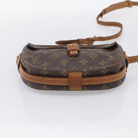 LOUIS VUITTON Monogram Jeune Fille MM Shoulder Bag M51226 LV Auth hk4292