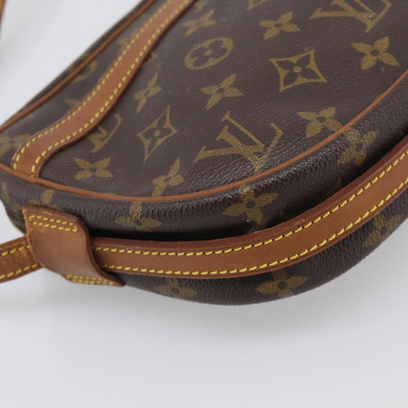 LOUIS VUITTON Monogram Jeune Fille MM Shoulder Bag M51226 LV Auth hk4292
