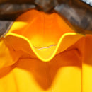 FENDI Zucca Canvas Tote Bag Coated Canvas Brown Black Auth hk766-19