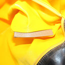 FENDI Zucca Canvas Tote Bag Coated Canvas Brown Black Auth hk766-12