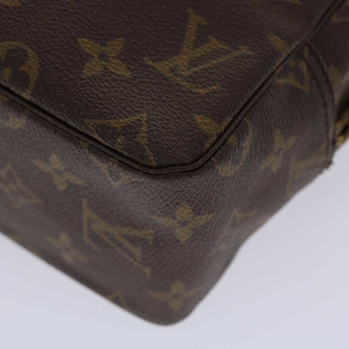 LOUIS VUITTON Monogram Trousse Toilette 28 Clutch Bag M47522 LV Auth hk769