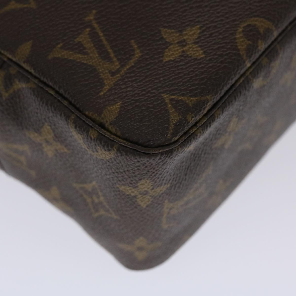 LOUIS VUITTON Monogram Trousse Toilette 28 Clutch Bag M47522 LV Auth hk769