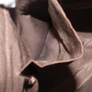 BURBERRY Nova Check Shoulder Bag Canvas Beige Brown Auth hk811-21