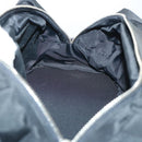 Burberrys Nova Check Blue Label Hand Bag Nylon Black Beige Auth hk826-17