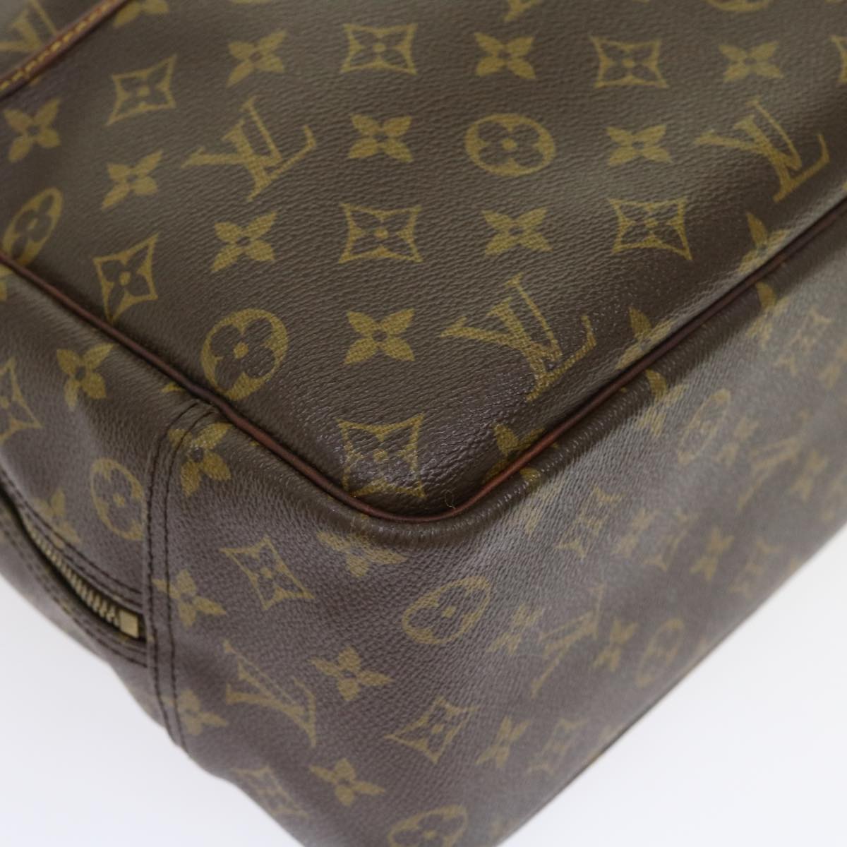 LOUIS VUITTON Monogram Deauville Hand Bag M47270 LV Auth hk864