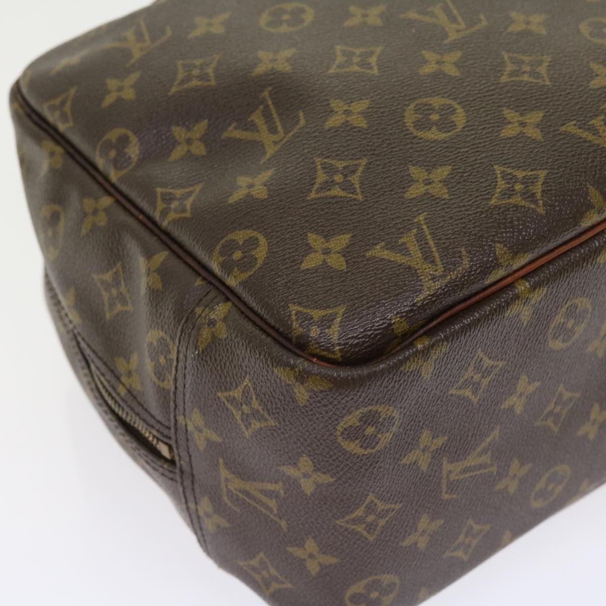 LOUIS VUITTON Monogram Deauville Hand Bag M47270 LV Auth hk864