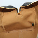 CELINE Triomphe Canvas Boston Bag PVC Leather 2way Black Auth hk880V-20