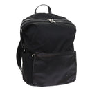 FENDI Backpack Nylon Leather Black Auth hk906-1