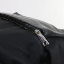 FENDI Backpack Nylon Leather Black Auth hk906-18