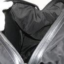 FENDI Backpack Nylon Leather Black Auth hk906-22