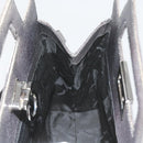 Salvatore Ferragamo Hand Bag Leather 2way Gray Auth hk919-23