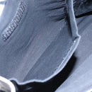 BURBERRY Nova Check Blue Label Hand Bag Nylon Purple Silver Auth hs1699-12