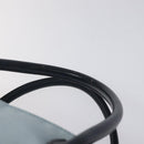 BURBERRY Blue Label Hand Bag Nylon Blue Silver Auth hs1718-8